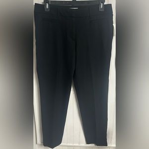 NWT TALBOTS BLACK WORK TROUSERS PANTS CURVY